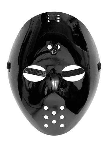 Maschera hockey nera questa - nera,