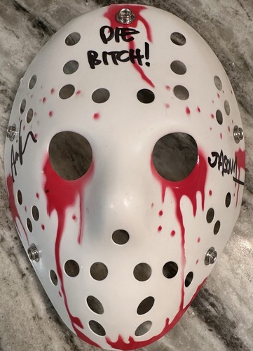 Maschera hockey bianca - maschera,